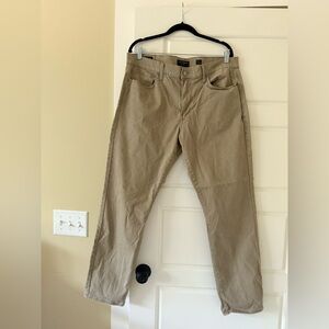 Lucky Brand 1 2 1 Slim Straight Pants Khaki size 36/32. VGUC